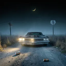 Moonlit  Checkpoint (Dusty)