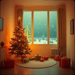 Da kommt der Weihnachtsmann