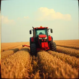 Kubota red dreams in motion