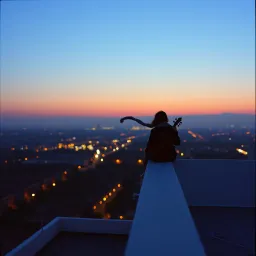 City Lights and Rooftop Nights