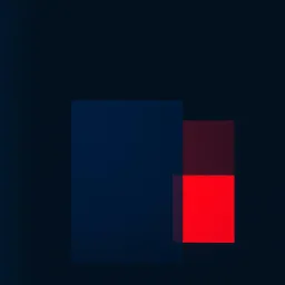 Army of Blue and Red in Darkness