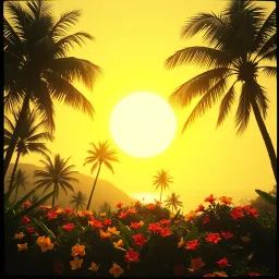 Sun raise in a god vibe