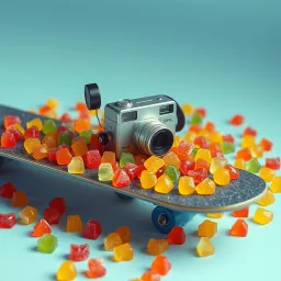 Gummies and go pro text