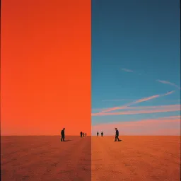Red blue and the minoritie