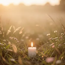 One little candle