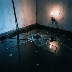 Broken Glass Smile