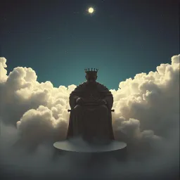 على العرش