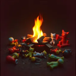 Run into the fire