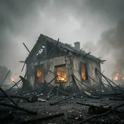 Standing in the ash