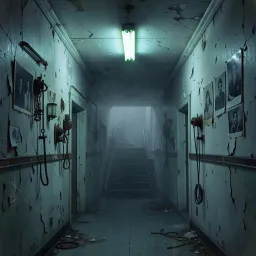 Down the corridor