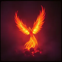 Dunkler Phoenix