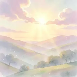Blessing from heaven