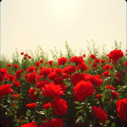 Jardinero de rosas Rojas