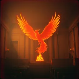 Fire in the court