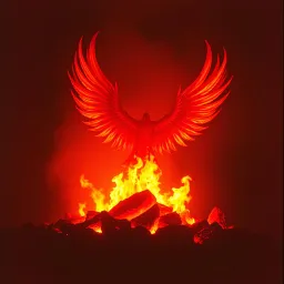 Through the flames