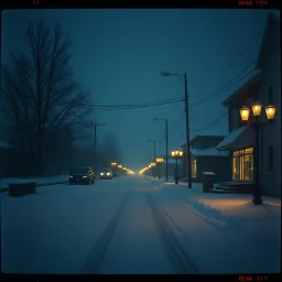 Blood on the snow