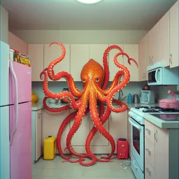 Kraken in my kitchen!!