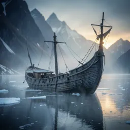Drakkar of the Frozen Tide