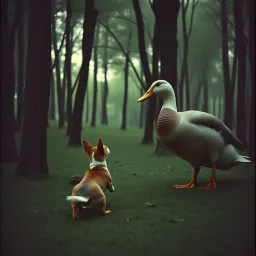 Chiweenie in Wonderland