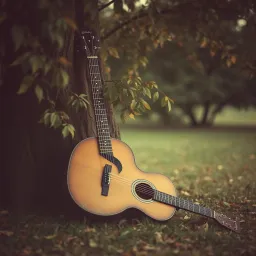 Daddy picked guitar