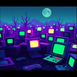 Pixel Graveyard