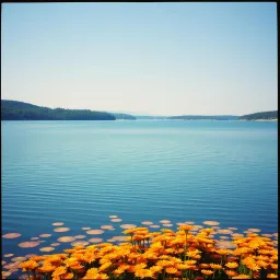 Waters edge.