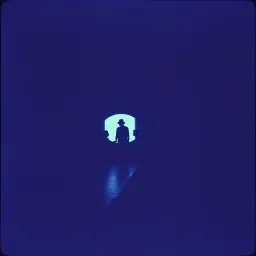 Darkened eyes 