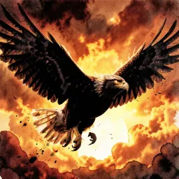 Eagle in the Sky
