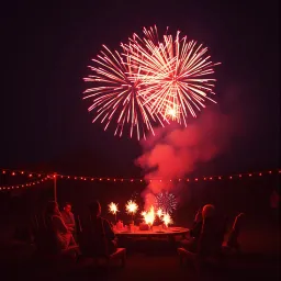 Fireworks in the Sky