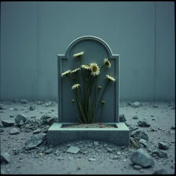 Concrete cemetery