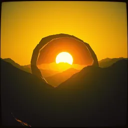 Dark hole to light