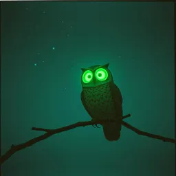 The girl with the lovely  green eyes