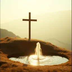 At the cross