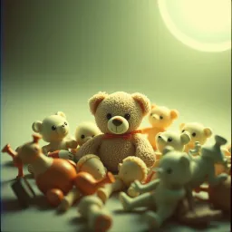 The little girl