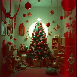 Weihnachten, Chaos, Stress Terror, alle spielen verrückt
