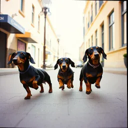 Dachshund crew