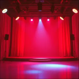 Lights, camera action