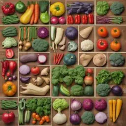 A-Z fact about vegetables 