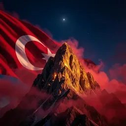 AY YILDIZLA ZİRVEYE