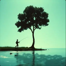 Le pêcheur et le pêcher 