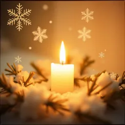 Light under snow