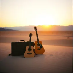 Katie in the Desert