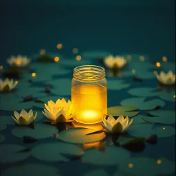 in a jar