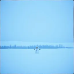 Build a  snowman 