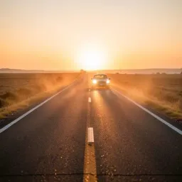 Friday night drive.