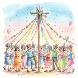 Midsommar i Vittangi