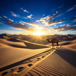 "Azul n’Tinéré" — _The Path of the Desert_