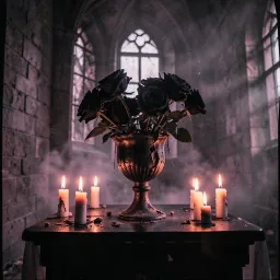 Black Roses Altar