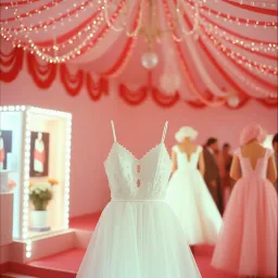 La del vestido Blanco