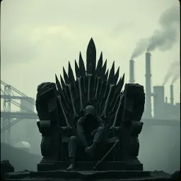 King auf der Straße (Metall)